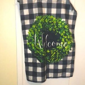 NWOT Welcome Outdoor Flag